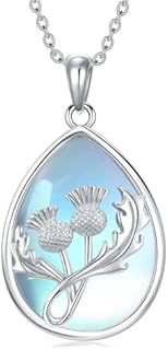 PELOVNY's Elegant S925 Sterling Silver Leaf Clover Necklace with Box Clasp and Cable Chain - Ideal Mother's Day or Christmas Gift for Women