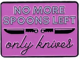 Butterfly Clasp Knife Brooch - Alloy with Pink Enamel Pin for Chronic Disease Awareness - Decorative Pin for Hats, Bags, and Clothing