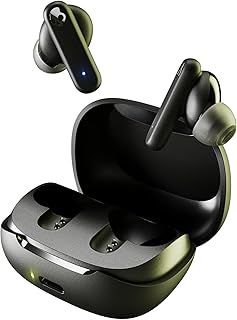 Skullcandy Smokin' Buds Kabellose In-Ear Kopfhörer mit 20 Stunden Akkulaufzeit und 50 % nachhaltigen Kunststoffen für umweltbewusste Musikliebhaber, ideal für den Alltag