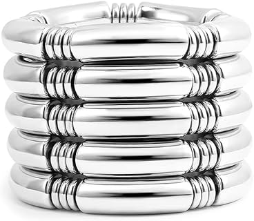 Boho-Chic Vintage Gold Alloy Bangle Bracelet Set for Women - Exquisite Stackable Ethnic Indian Design - Elegant Hollow Bracelets, 5 or 9 Pcs - Ideal Gift Item