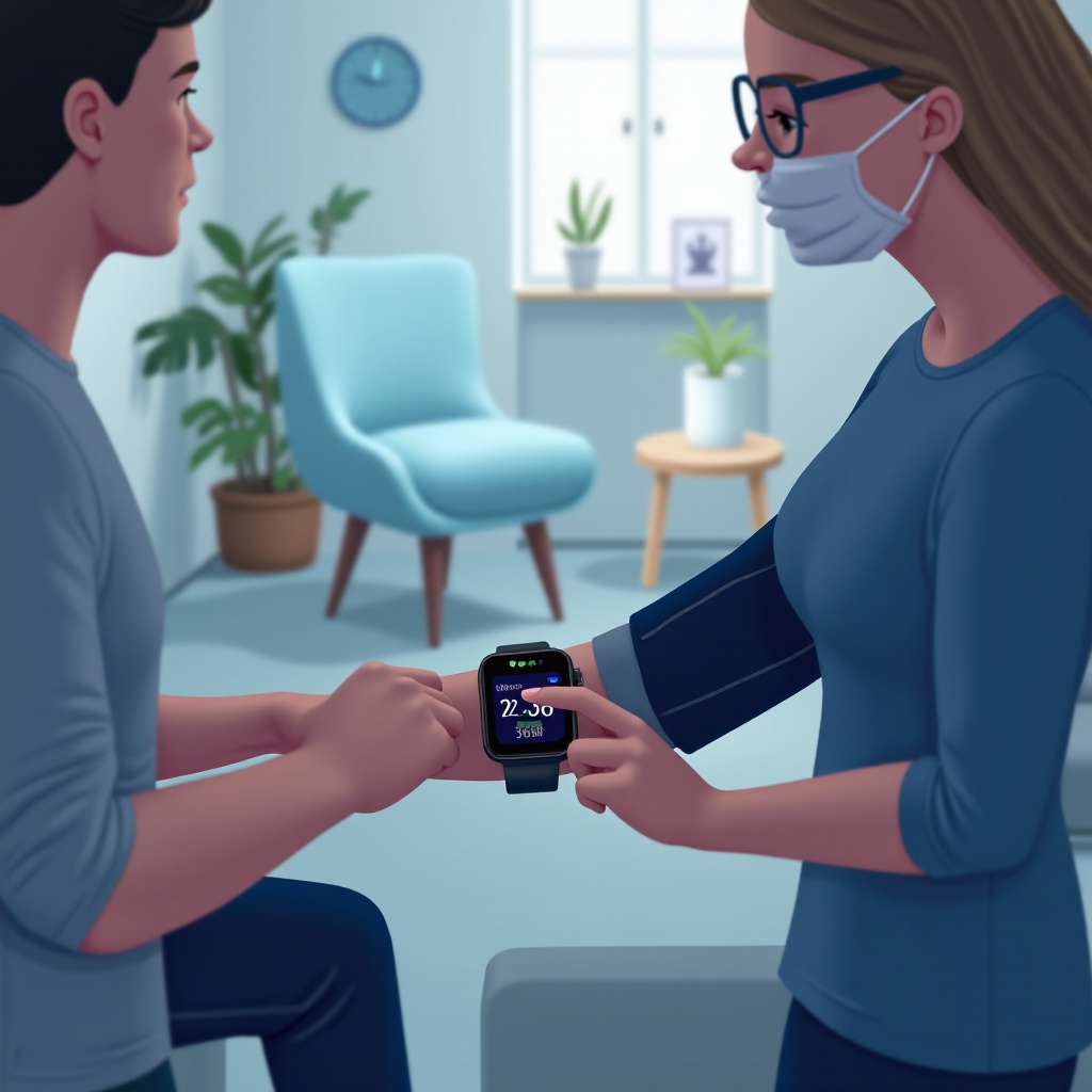 como medir presión arterial con smartwatch