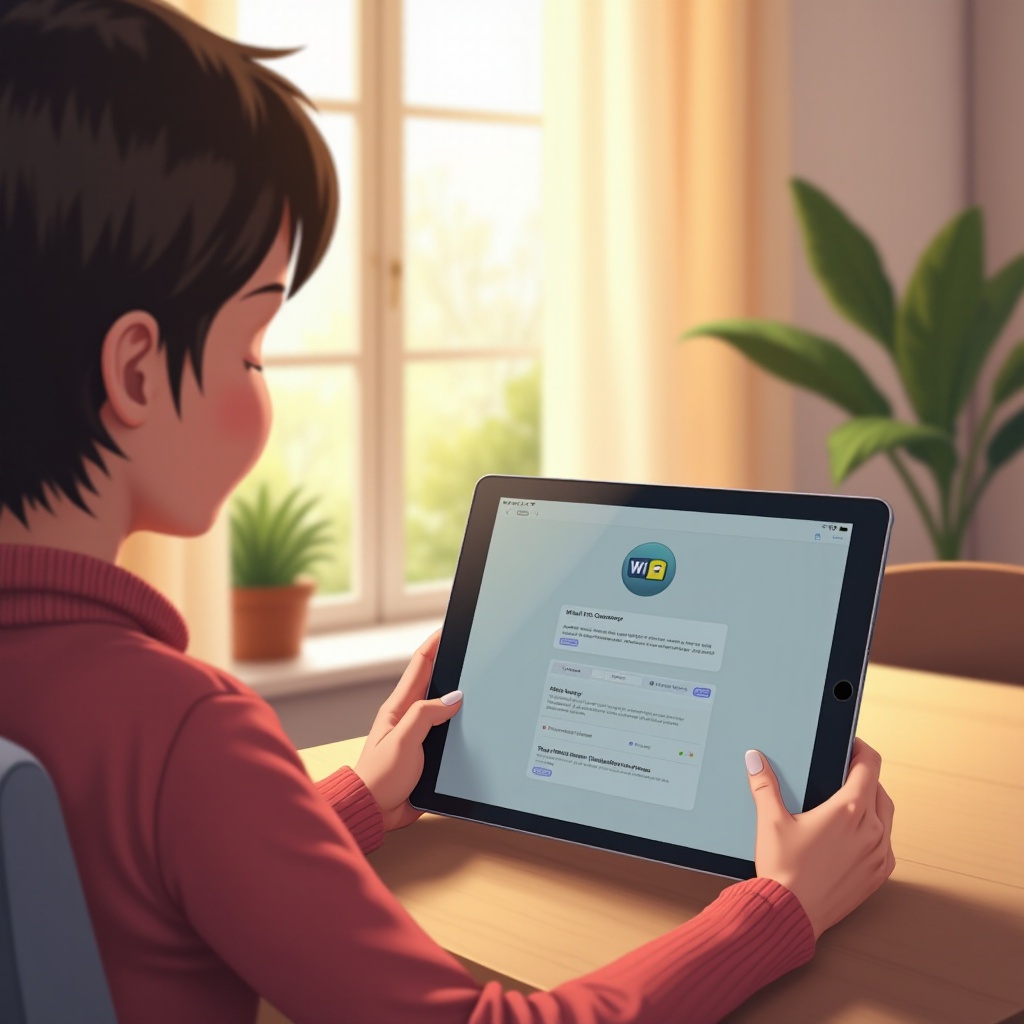 Guide pour connecter une tablette au Wi-Fi