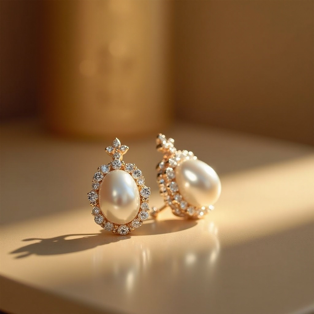 Pendientes de perlé de Van Cleef & Arpels