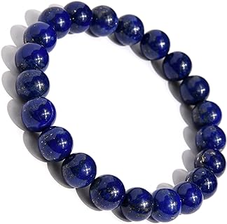 Natural AAA Grade Crystal Gemstone Beaded Bracelet | Healing Energy Charged Quartz Stone Bead | Stretch String Bracelet for Women Men Unisex