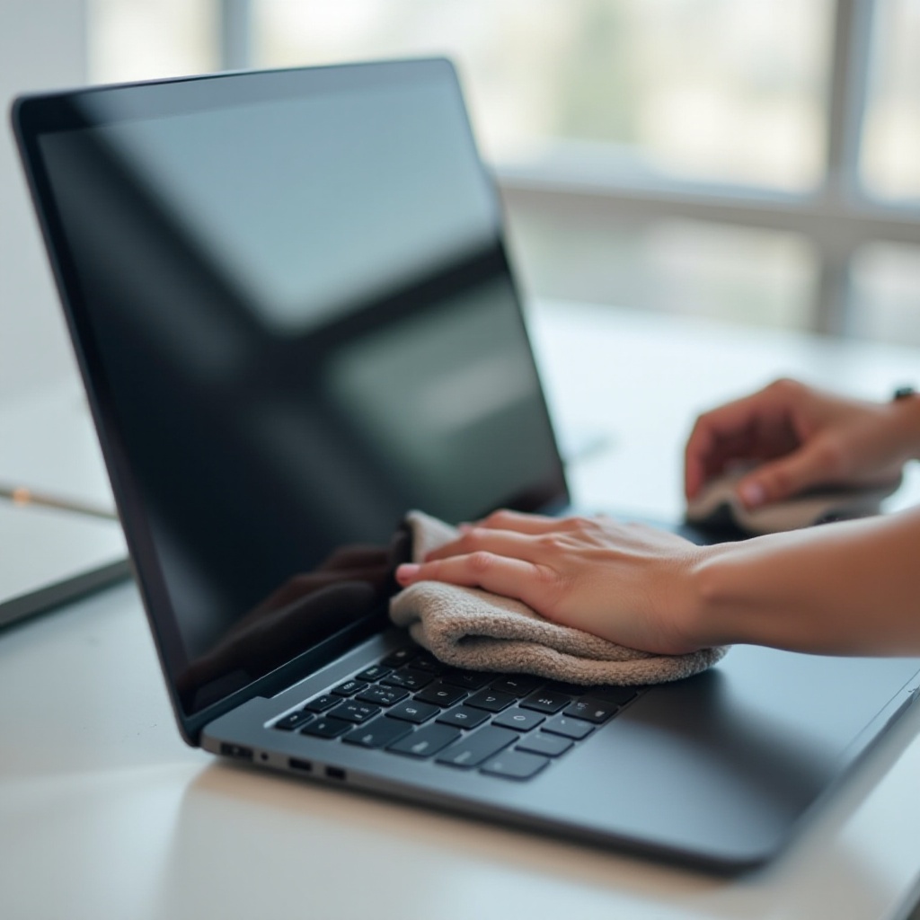 Laptop-Bildschirm richtig reinigen: Tipps & Tricks
