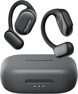 Truefree O1 Open Ear Bluetooth 5.3 Kopfhörer für Erwachsene, mit 16,2mm Audiotreibern, 45 Stunden Akkulaufzeit und kristallklaren Anrufen. Ideal für Sport und unterwegs