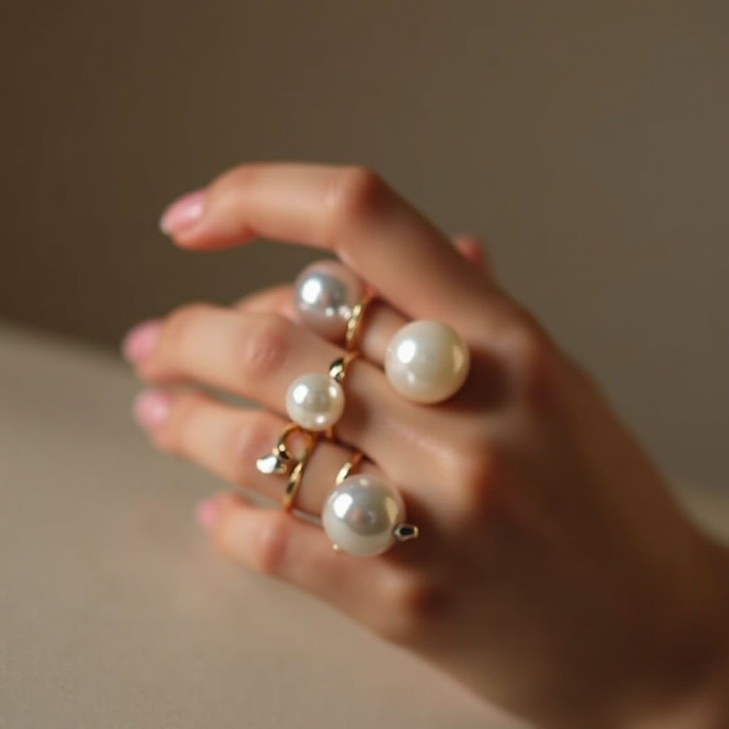 Découvrez les bagues de perles uniques