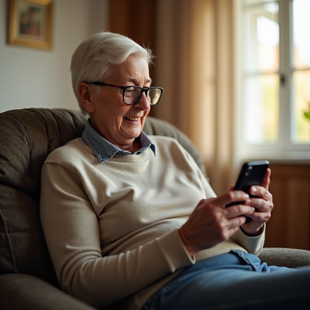 téléphone portable pour personne âgée