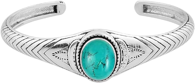 Natural Labradorite Lapis Moonstone Cuff Bangle 10x14mm Oval Shape Gemstone 925 Silver Overlay Cuff Bangle Jewelry