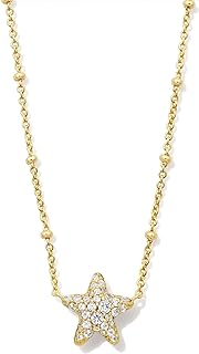 Kendra Scott Jae Star Pave Pendant Necklace, Fashion Jewelry for Women