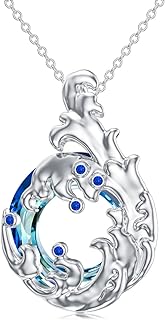 Lobster Clasp Tiger Pendant Necklace in Sterling Silver | Cable Chain | Ideal Gift for Women and Girls | Unique Animal-Themed Design