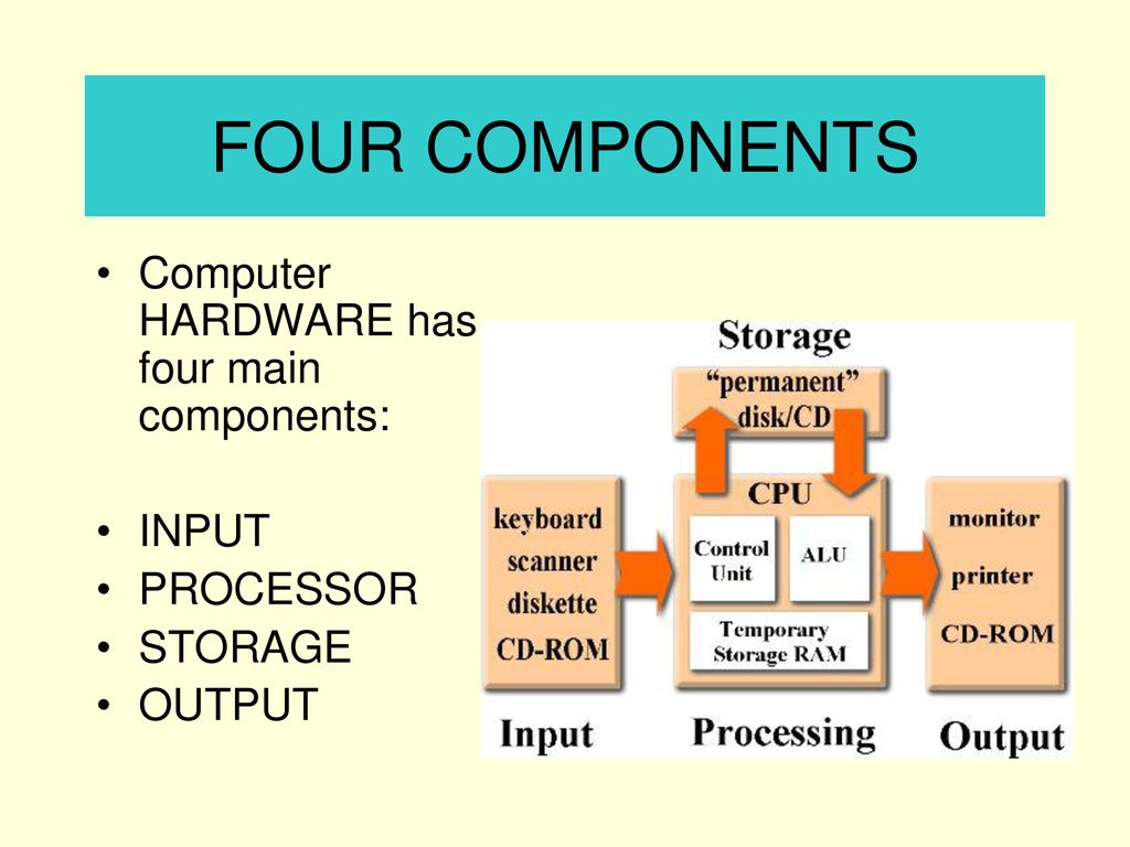 A Comprehensive Guide: The Four Components of Computer Processing