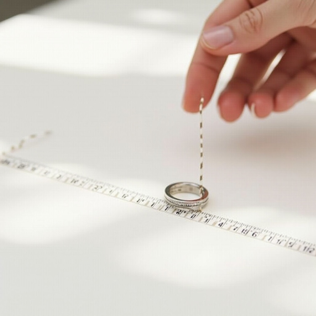 how to measure ring size without sizer