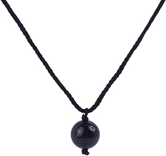 Adjustable Cord Dark Garnet Bead Pendant Necklace, Healing Crystal Jewelry for Men and Women, Small Bead Choker Design, Spiritual Birthstone