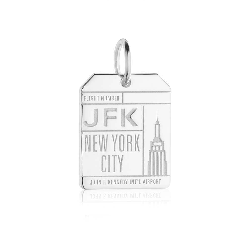 Jet Set Candy New York JFK Luggage Tag Travel Charm