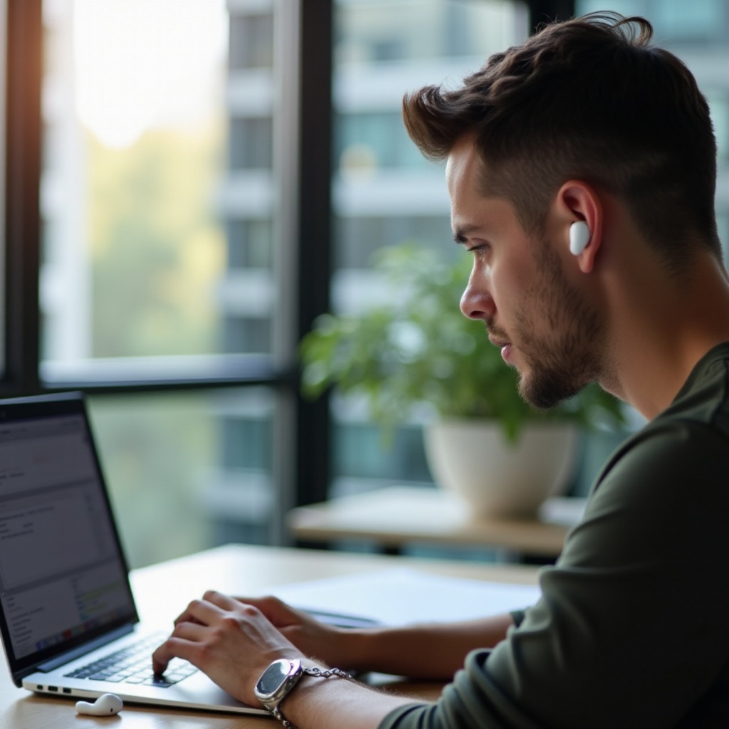 linker kopfhörer geht nicht airpods