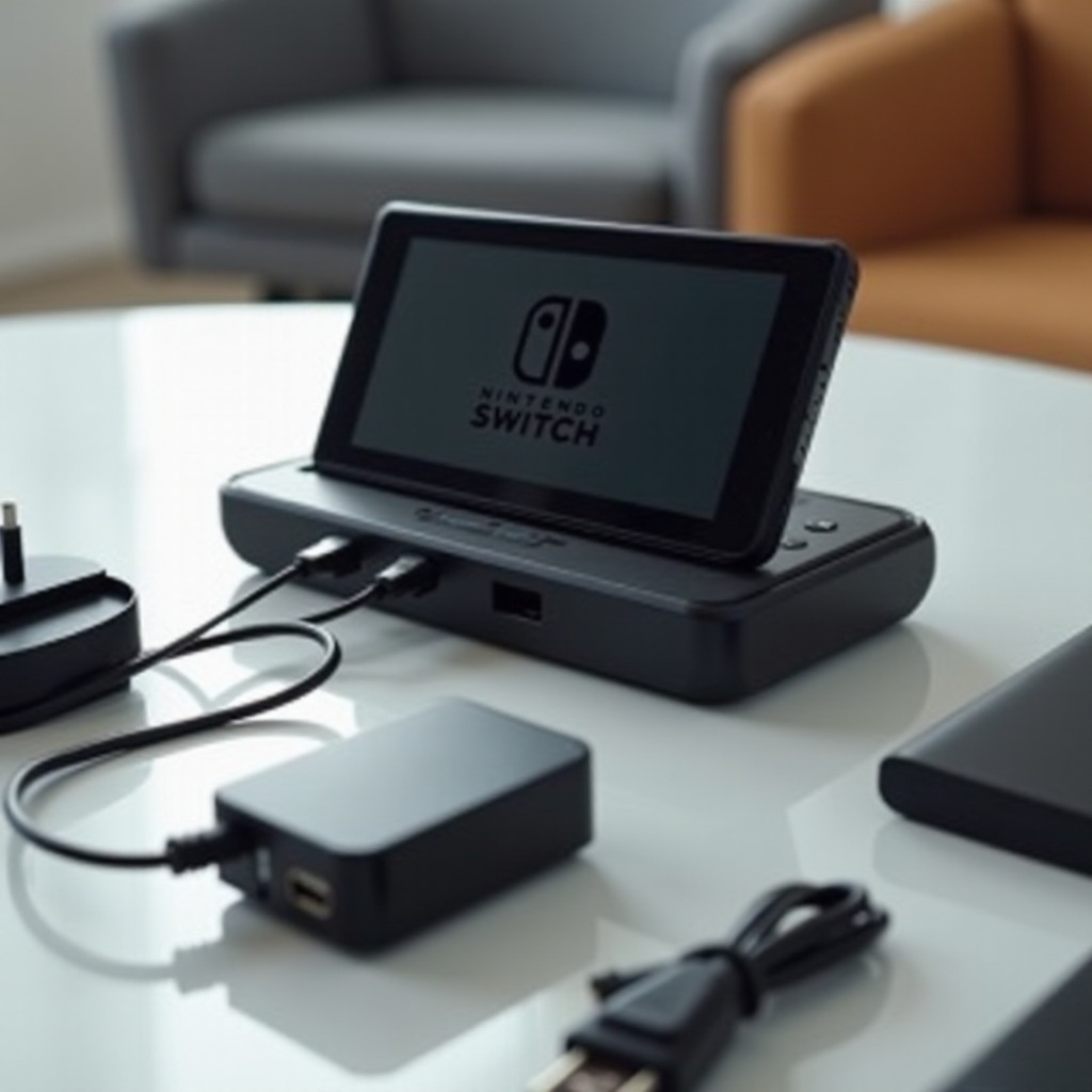 nintendo switch lädt nicht in der station