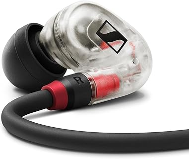 Sennheiser IE 100 PRO In-Ear-Hörer mit Dynamischem Monitoring-Sound und 1,3m Kabel, Perfekte Passform für Musiker, DJs und Produzenten, Ideal für Live-Auftritte und Studio