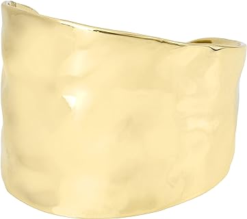 Robert Lee Morris Soho Hammered Cuff Bracelet, Gold, (386189GLD710)