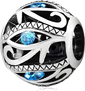 925 Sterling Silver Evil Eye Charm Bracelet with Cubic Zirconia Beads, Hamsa Hand Pendant for Special Occasions - Turkish All Seeing Eye Design