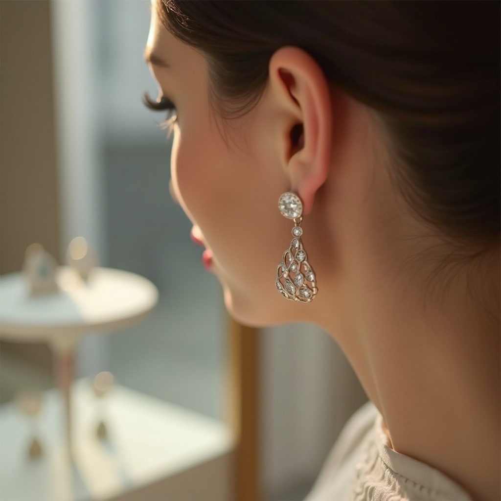 Boucle d'Oreille Femme Discrète: Tendances 2024