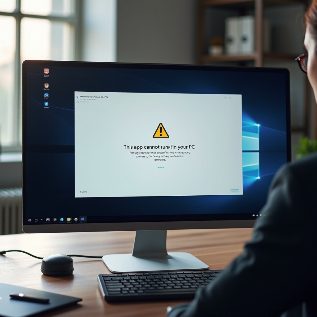 cette application ne peut pas s'executer sur votre pc