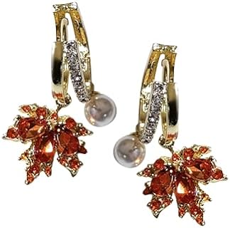 Women's Gold-Plated Sterling Silver Teardrop Earrings - Hoop Design Lightweight Mermaid Tail Jewelry for Casual and Special Occasions