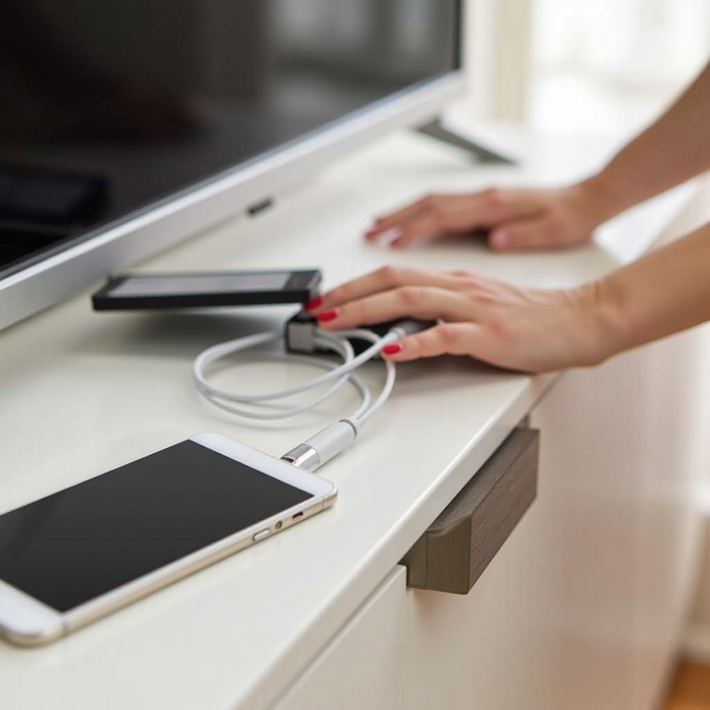 como conectar el movil a la tele sin wifi