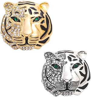 1Pcs Tiger Brooch Fashion Party Pin Women Men Jewelry Gift