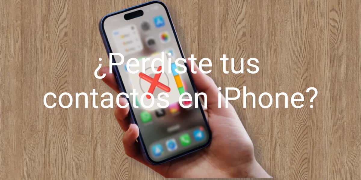 Recupera contactos perdidos ¿en minutos