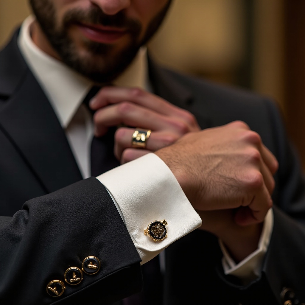 Manschettenknöpfe: Eleganz für Herren