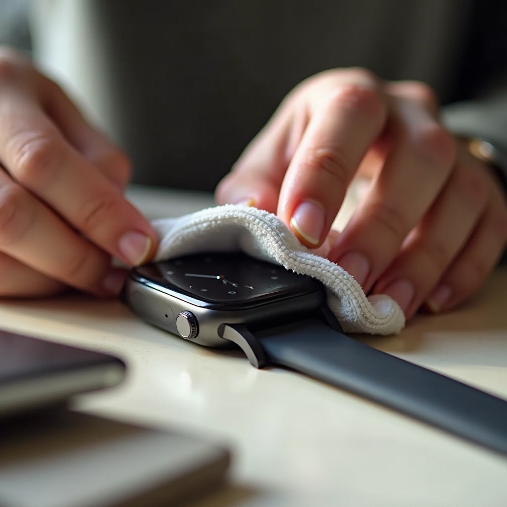 como limpiar correa smartwatch