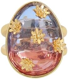 Statement Cocktail Rings in Metal with Playful Motif Design for Women, Betsey Johnson - Size 7, No Gemstone