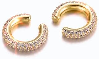 Ear Cuffs for Women Non Piercing, Conch Hoop Earrings, Cartilage Earring, Ear Cuff with Chain and without Chain