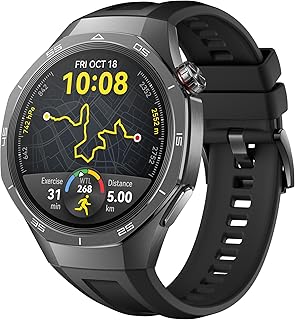 Montre Cardio Garmin pour Sportifs, 46mm avec Navigation Intégrée et Suivi de Santé, Céramique Luxe et Verre Saphir pour le Golf et le Running
