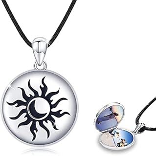 OHAYOO Locket Necklace Rabbit Locket That Holds Pictures 925 Sterling Silver Bunny Photo Lockets Personalized Customize Gifts for Women Girls Wife Girlfriend Mother's Day