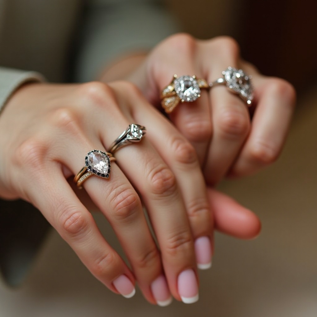 Quelle bague de fiançailles choisir pour chaque doigt?