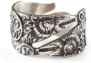 Odin's Raven Engagement Ring with Alloy Metal for Men and Women, Vintage Norse Mythology-Inspired Design