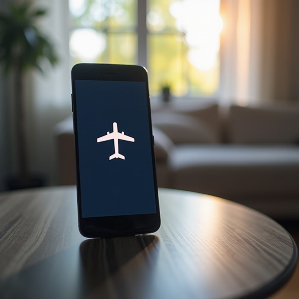 strahlen handys im flugmodus