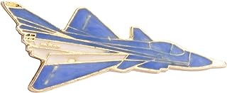 Knighthood Brooch Pin Fighter Jet Aircraft Lapel Pin Badge Coat Suit Jacket Wedding Gift Party Shirt Collar Lapel Pin Accessories for Men Women