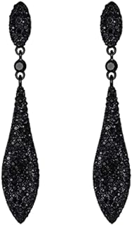 Double Drop Dangling Earrings with Pierced Back Finding for Women, Austrian Crystal Design - EVER FAITH