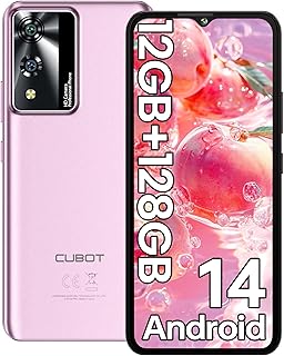 CUBOT A10 Android 14 Smartphone, 12GB RAM und 128GB Speicher, 6.56 Zoll HD+ Bildschirm, 48MP Kamera, 5100mAh Akku, für anspruchsvolle Nutzer und multimediales Vergnügen