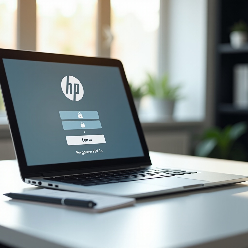 So stellen Sie die PIN des HP-Laptops wieder her.
