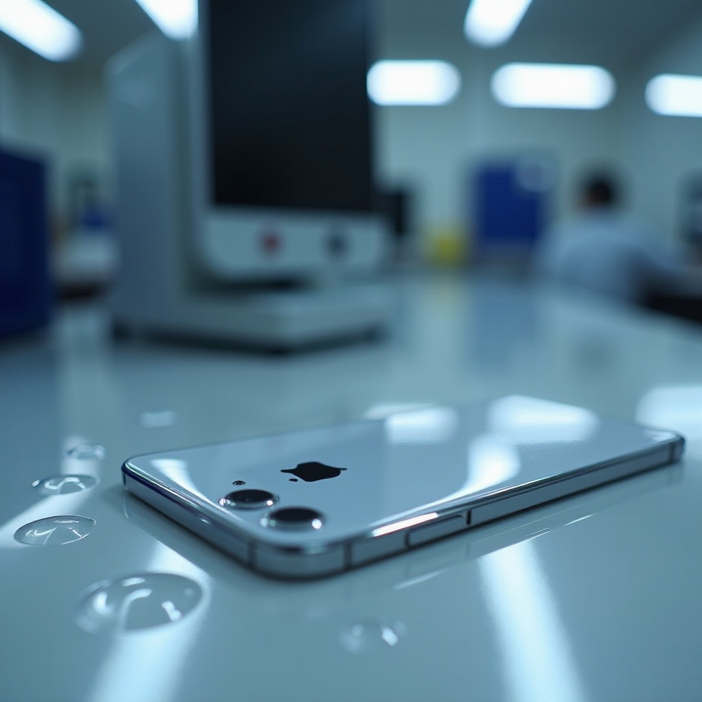 iPhone 15 Pro Max vízállósági teszt