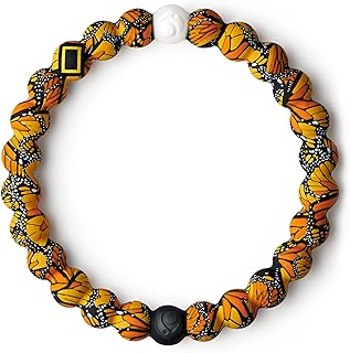 Lokai Silicone Beaded Bracelet for Women & Men, National Geographic Collection - Silicone Bracelet Slides-On, Comfortable Fit