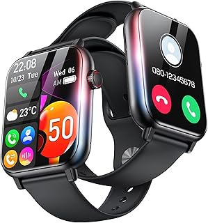 Joy Zone スマートウォッチ 高性能モデル、2.06インチ大画面、Bluetooth5.4搭載、GPS内蔵でランニングに最適な防水設計。男女ともに対応。