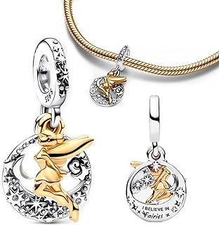 Dance Charm Bracelet with Sterling Silver Chain & Cubic Zirconia for Women, Heroic Movie Character Design - Ideal Gift for Girls on Mother's Day, Birthday or Christmas