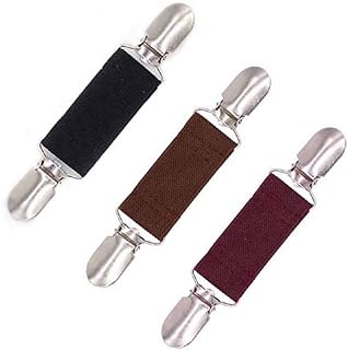 Vintage MJartoria Fit Dress Cinch Clips with Alligator Clasp, Retro Metal Brooch Pin Back for Women, Ideal for Cardigan & Shawl Enhancement