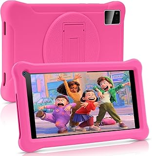 SUMTAB Tablette Enfants 7 Pouces 64 Go Android 13 avec Écran Haute Qualité et Coque Antichoc. Idéale pour Éducation et Divertissement des Enfants
