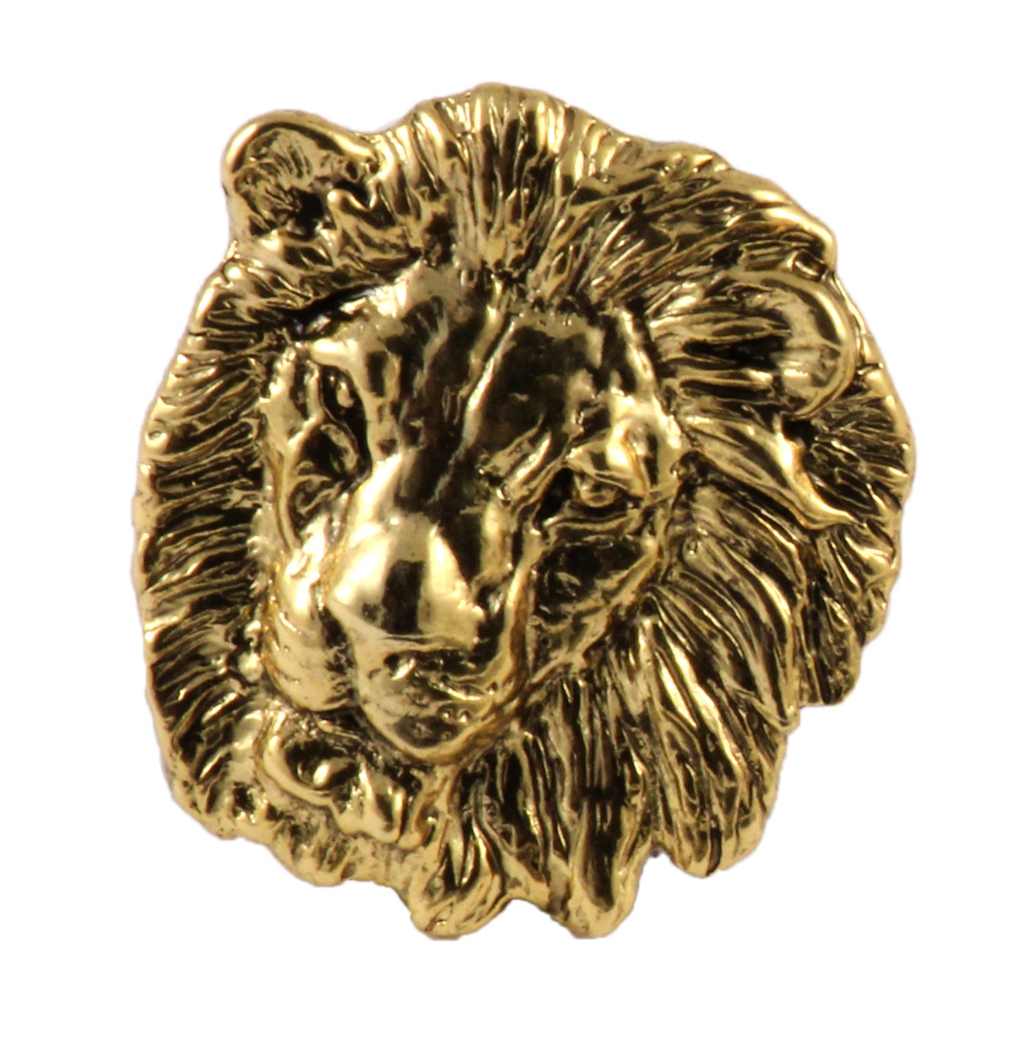 Handcrafted Big Cat Brooch and Lapel Pins - Cheetah, Leopard, Lion, Tiger, Bobcat, Lynx, Mountain Lion, Cougar - Pewter, Copper, Gold, Painted - Made in USA